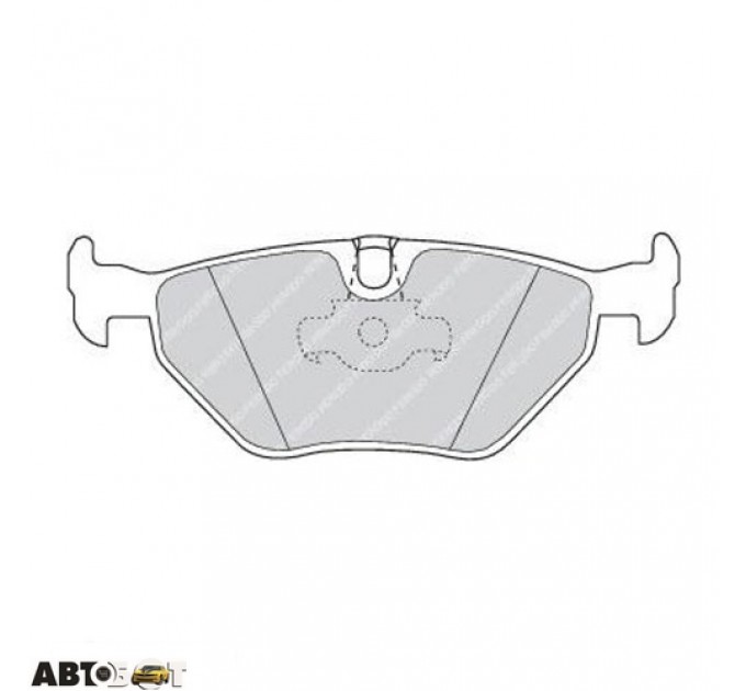 Гальмівні колодки FERODO FDB1075, ціна: 1 522 грн.