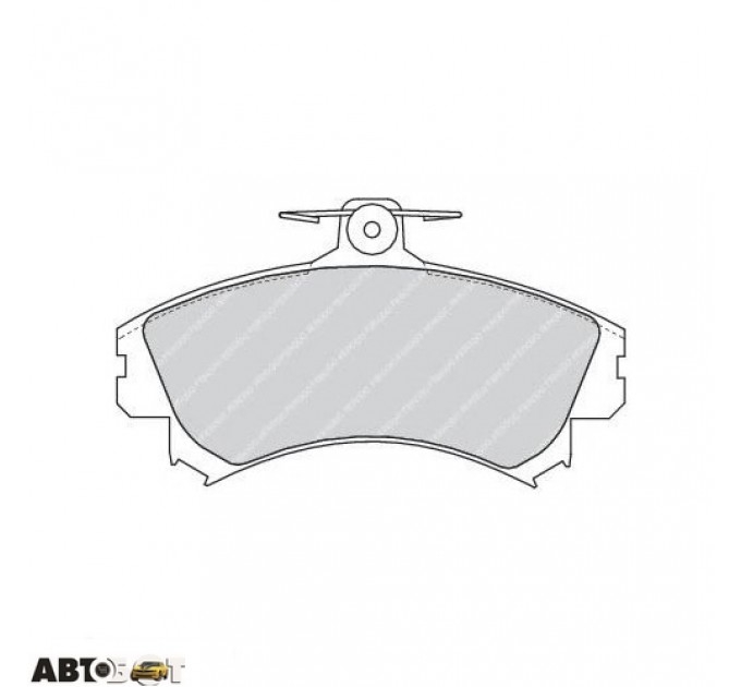 Гальмівні колодки FERODO FDB1093, ціна: 1 446 грн.
