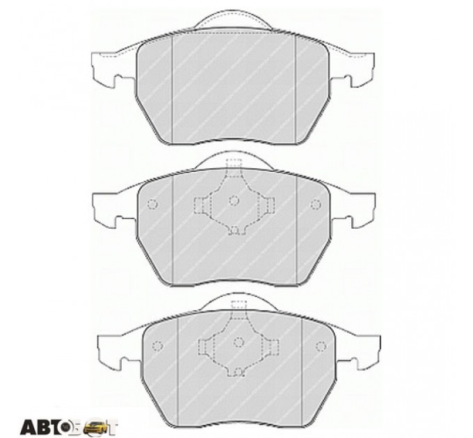 Тормозные колодки FERODO FDB1167, цена: 1 848 грн.