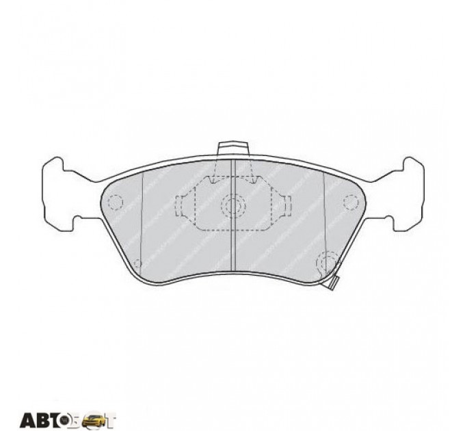 Гальмівні колодки FERODO FDB1321, ціна: 1 865 грн.