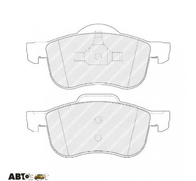 Гальмівні колодки FERODO FDB1382, ціна: 2 076 грн.