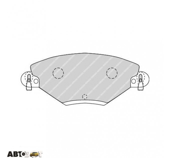 Гальмівні колодки FERODO FDB1411, ціна: 1 874 грн.
