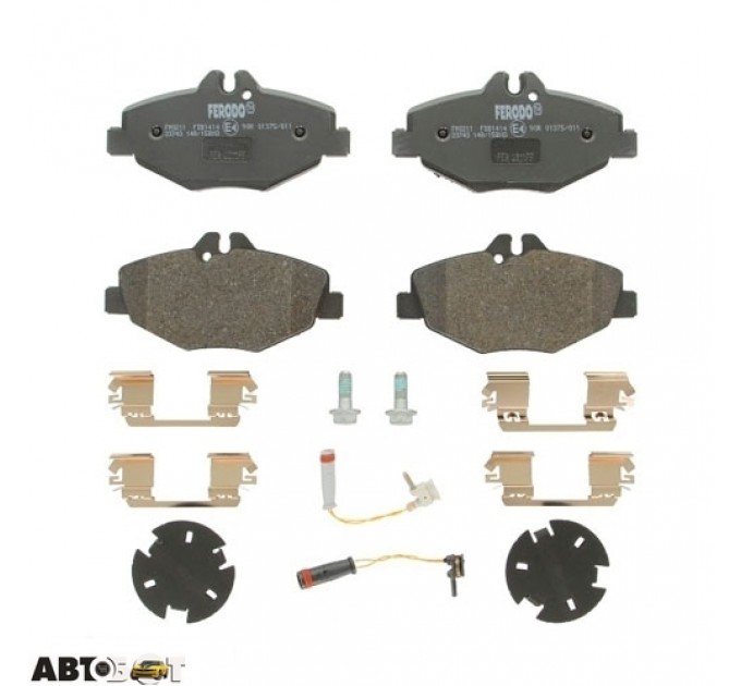 Гальмівні колодки FERODO FDB1414, ціна: 2 414 грн.