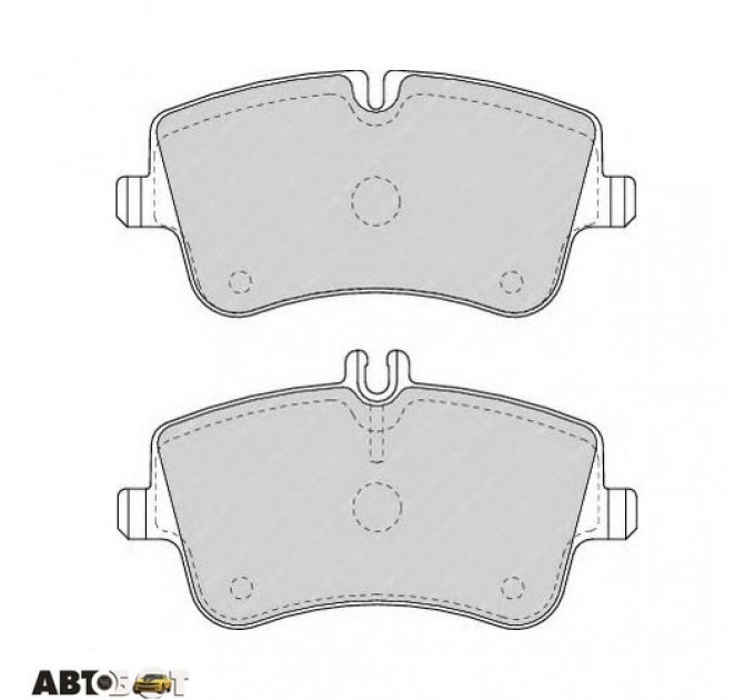 Гальмівні колодки FERODO FDB1428, ціна: 1 917 грн.