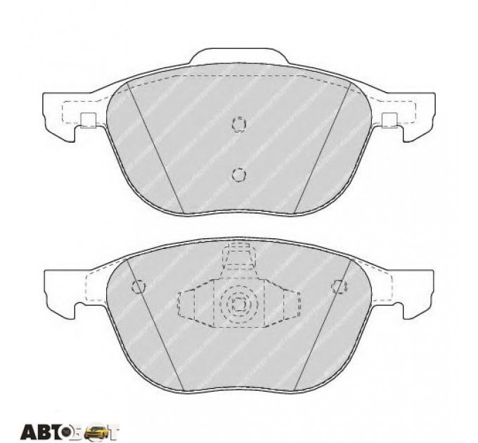 Тормозные колодки FERODO FDB1594, цена: 1 490 грн.