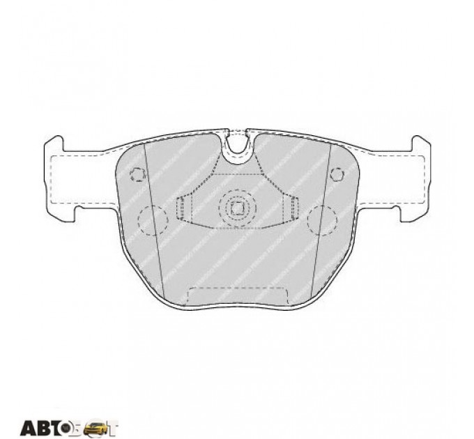 Гальмівні колодки FERODO FDB1597, ціна: 2 727 грн.