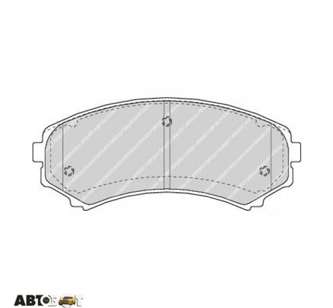 Тормозные колодки FERODO FDB1603, цена: 1 464 грн.