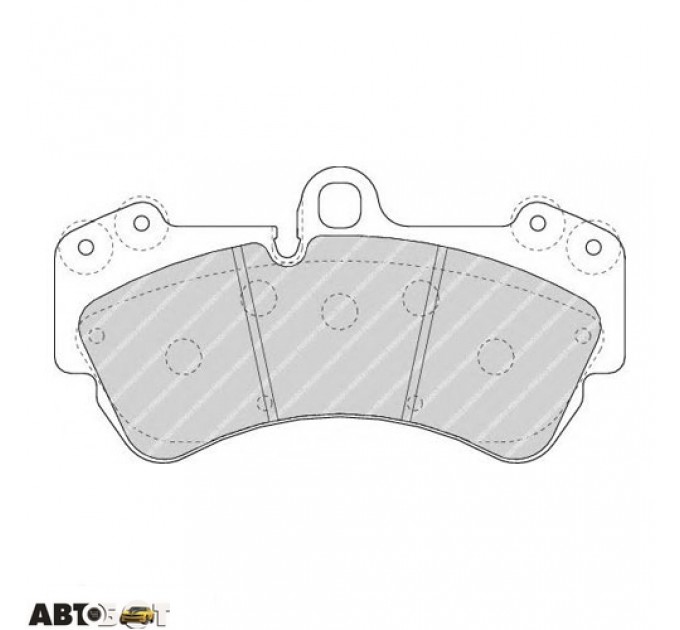 Тормозные колодки FERODO FDB1625, цена: 3 144 грн.