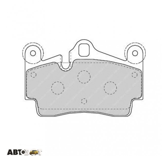 Гальмівні колодки FERODO FDB1627, ціна: 2 190 грн.