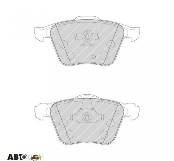 Гальмівні колодки FERODO FDB1631, ціна: 2 640 грн.