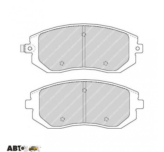 Тормозные колодки FERODO FDB1639, цена: 1 894 грн.