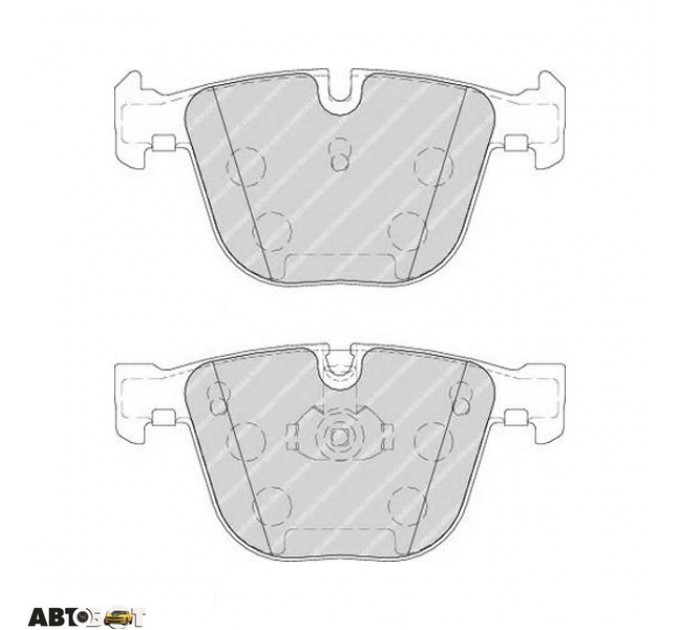 Тормозные колодки FERODO FDB1672, цена: 2 276 грн.