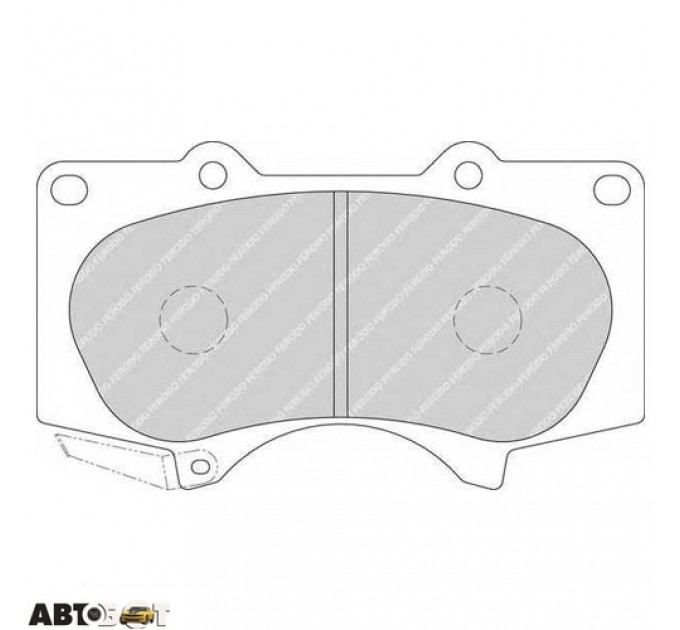 Гальмівні колодки FERODO FDB1698, ціна: 1 844 грн.