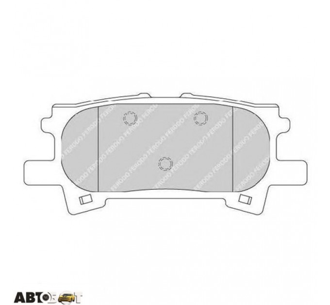 Тормозные колодки FERODO FDB1749, цена: 2 012 грн.