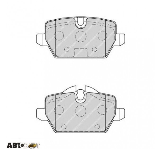 Тормозные колодки FERODO FDB1806, цена: 1 872 грн.