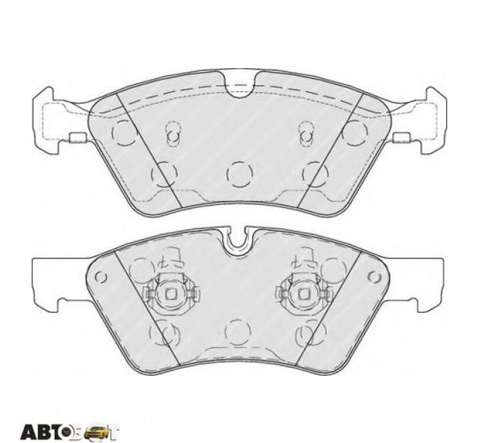 Тормозные колодки FERODO FDB1830, цена: 2 891 грн.