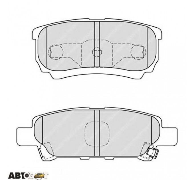 Гальмівні колодки FERODO FDB1839, ціна: 1 493 грн.
