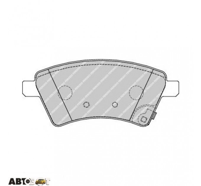 Гальмівні колодки FERODO FDB1875, ціна: 1 916 грн.