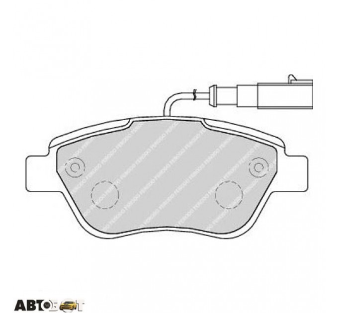 Гальмівні колодки FERODO FDB1946, ціна: 1 917 грн.