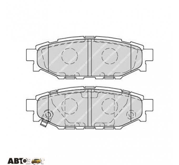 Тормозные колодки FERODO FDB1947, цена: 1 538 грн.