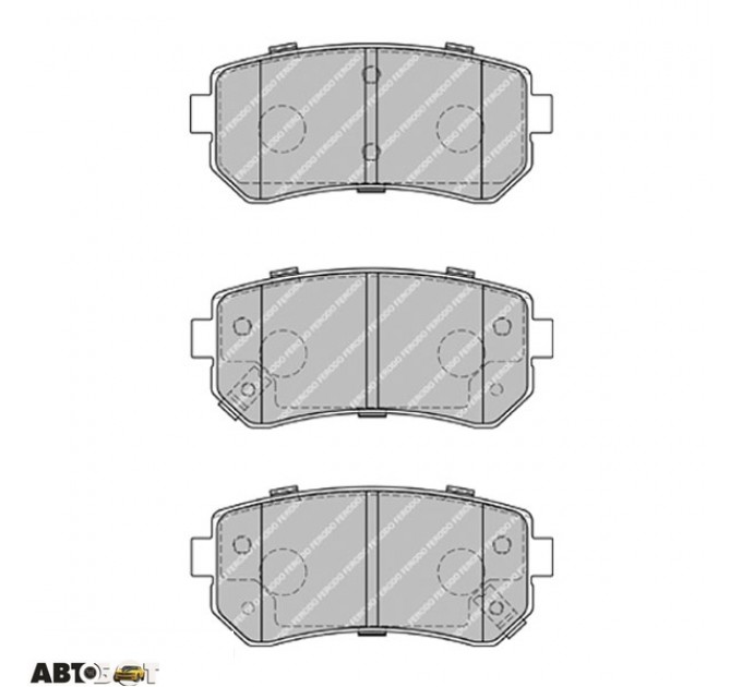 Тормозные колодки FERODO FDB1956, цена: 1 568 грн.
