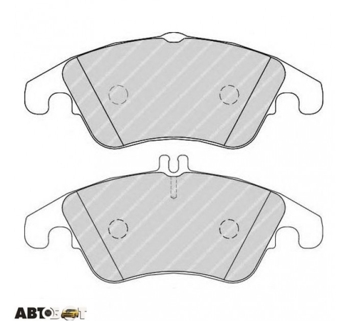 Гальмівні колодки FERODO FDB1979, ціна: 2 710 грн.