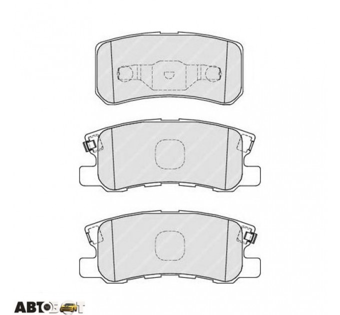Тормозные колодки FERODO FDB1992, цена: 1 520 грн.