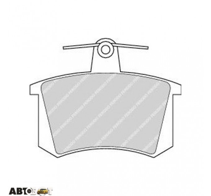 Гальмівні колодки FERODO FDB222, ціна: 1 129 грн.