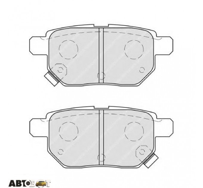 Гальмівні колодки FERODO FDB4042, ціна: 1 375 грн.