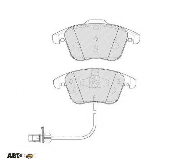 Тормозные колодки FERODO FDB4045, цена: 2 278 грн.
