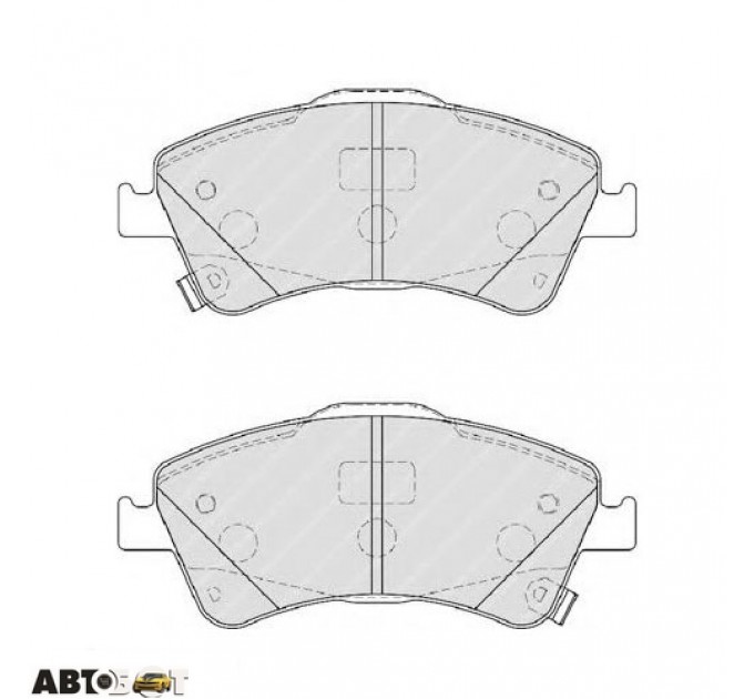 Гальмівні колодки FERODO FDB4047, ціна: 2 396 грн.