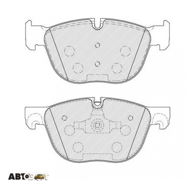 Тормозные колодки FERODO FDB4052, цена: 3 472 грн.