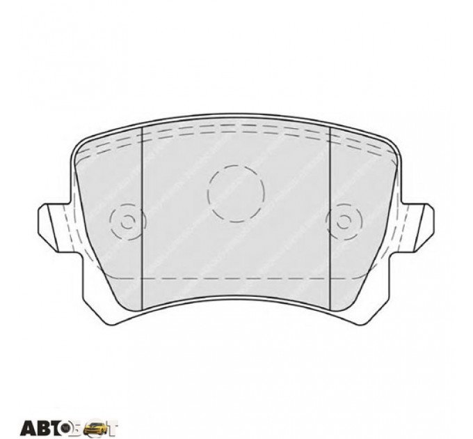 Тормозные колодки FERODO FDB4058, цена: 1 799 грн.