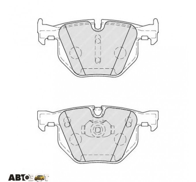 Гальмівні колодки FERODO FDB4067, ціна: 2 270 грн.