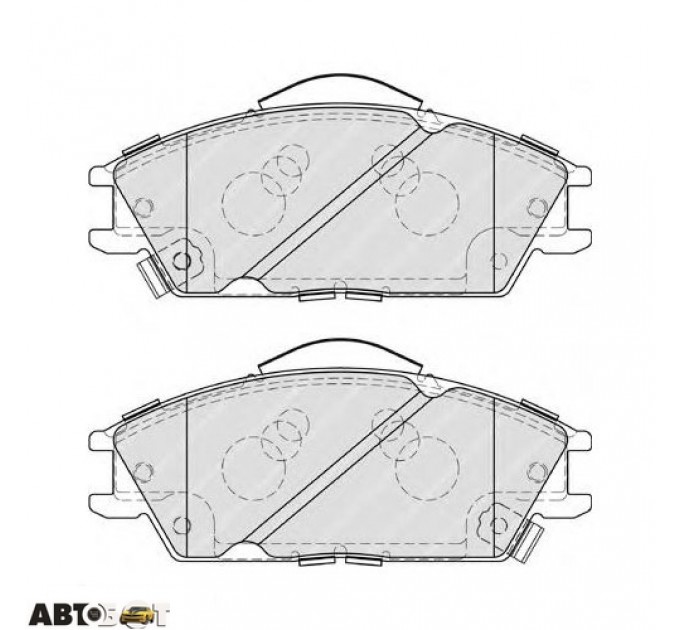 Тормозные колодки FERODO FDB4076, цена: 2 356 грн.