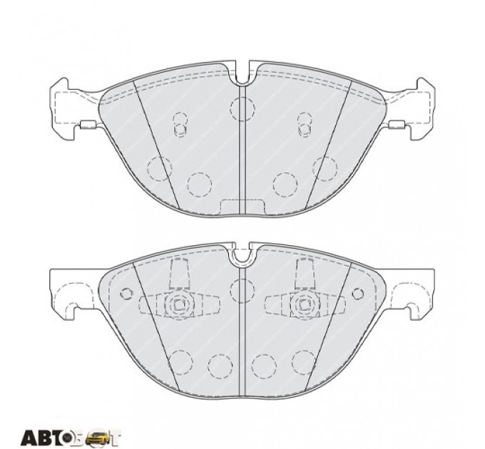 Тормозные колодки FERODO FDB4079, цена: 3 935 грн.