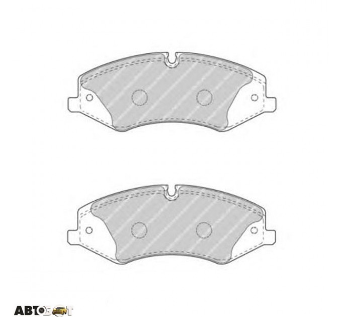 Гальмівні колодки FERODO FDB4104, ціна: 3 133 грн.