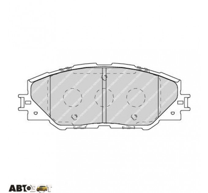 Гальмівні колодки FERODO FDB4136, ціна: 1 659 грн.