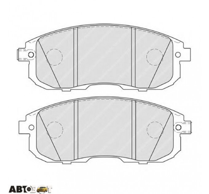 Гальмівні колодки FERODO FDB4148, ціна: 1 578 грн.