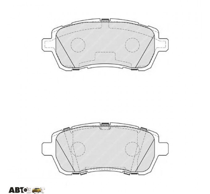 Гальмівні колодки FERODO FDB4179, ціна: 1 870 грн.