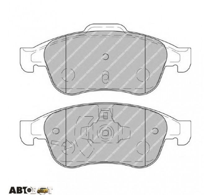 Гальмівні колодки FERODO FDB4180, ціна: 1 780 грн.