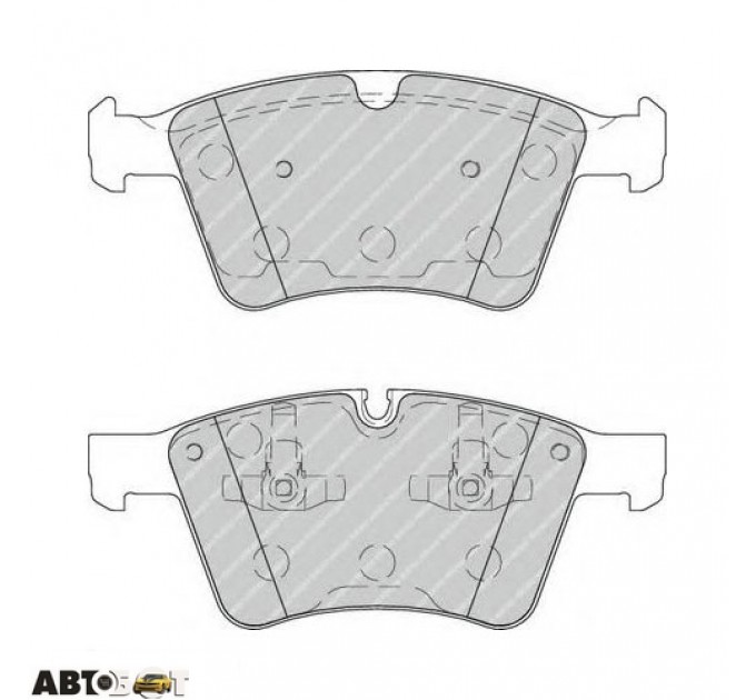 Гальмівні колодки FERODO FDB4189, ціна: 3 048 грн.