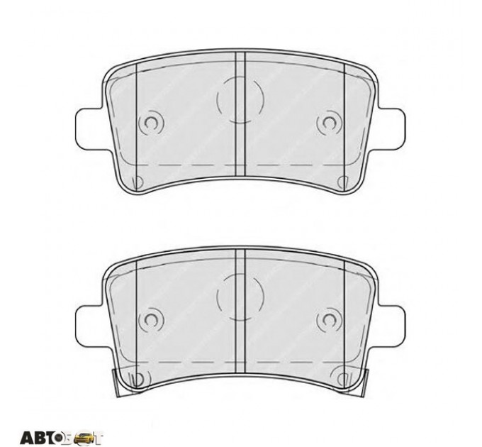 Гальмівні колодки FERODO FDB4209, ціна: 1 592 грн.