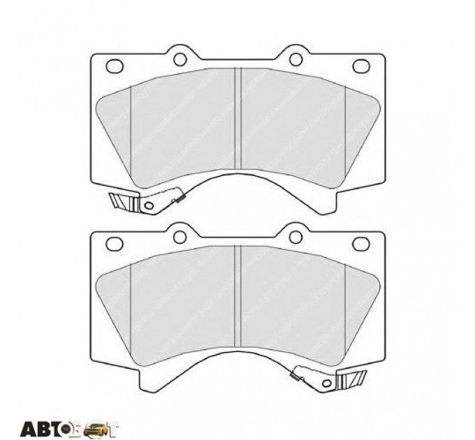 Гальмівні колодки FERODO FDB4229, ціна: 2 499 грн.