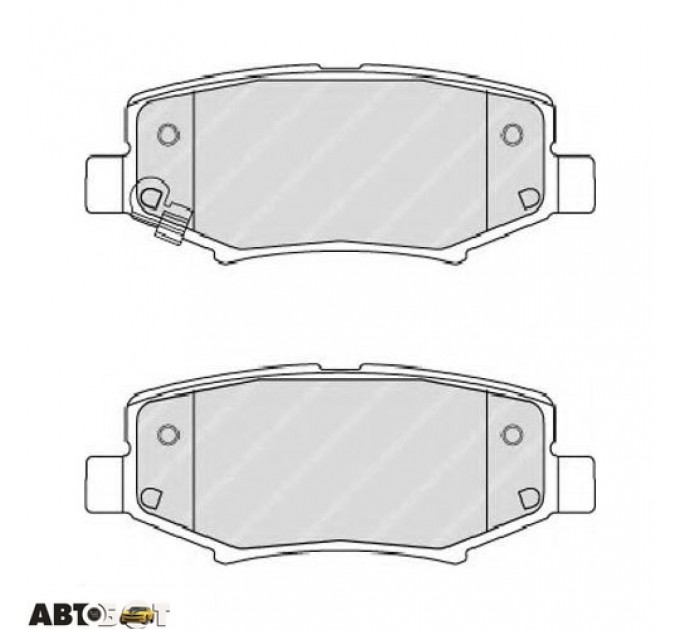 Гальмівні колодки FERODO FDB4239, ціна: 1 922 грн.