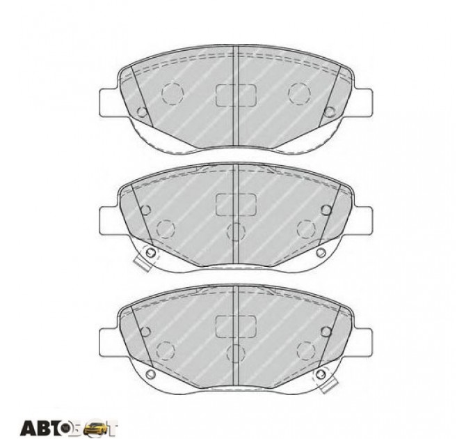 Гальмівні колодки FERODO FDB4285, ціна: 3 331 грн.