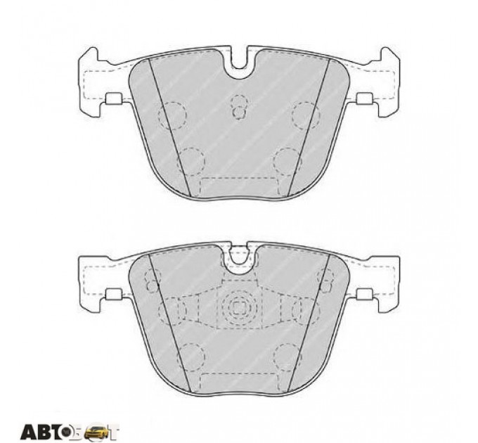 Гальмівні колодки FERODO FDB4286, ціна: 2 157 грн.