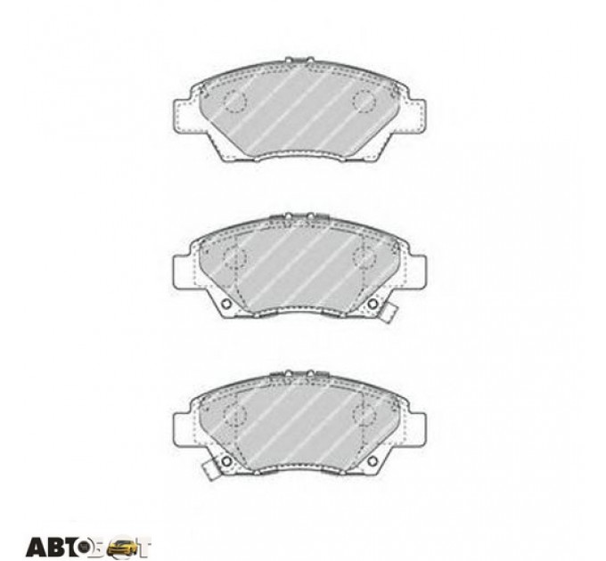 Тормозные колодки FERODO FDB4404, цена: 1 953 грн.