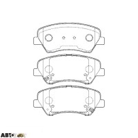 Тормозные колодки FERODO FDB4613