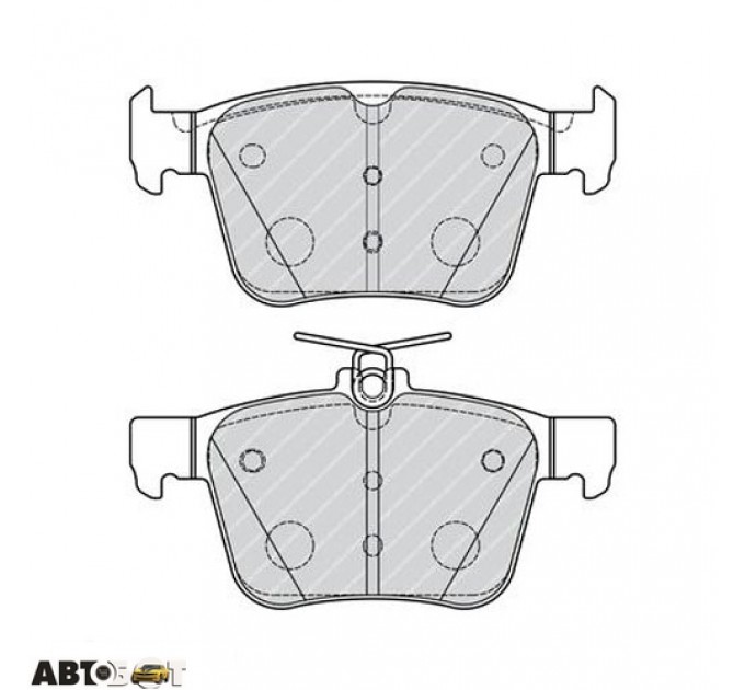 Гальмівні колодки FERODO FDB4697, ціна: 1 306 грн.
